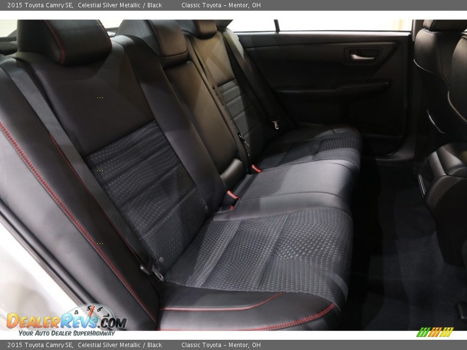 2015 Toyota Camry SE Celestial Silver Metallic / Black Photo #15