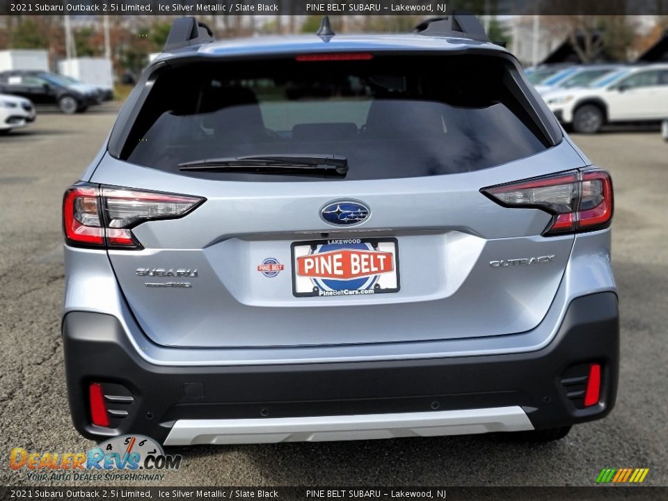 2021 Subaru Outback 2.5i Limited Ice Silver Metallic / Slate Black Photo #7