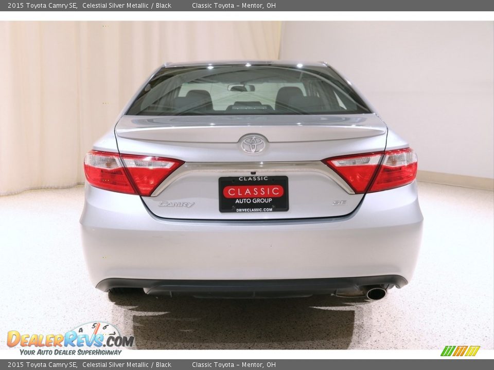2015 Toyota Camry SE Celestial Silver Metallic / Black Photo #17