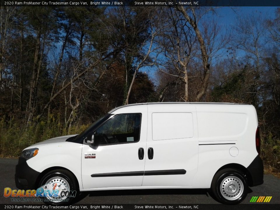 2020 Ram ProMaster City Tradesman Cargo Van Bright White / Black Photo #1