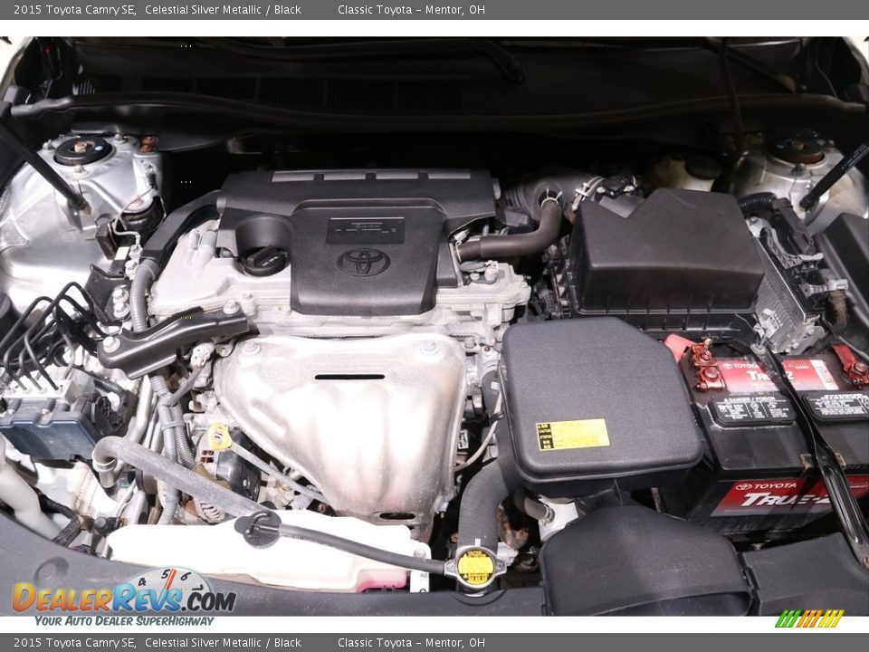2015 Toyota Camry SE Celestial Silver Metallic / Black Photo #18