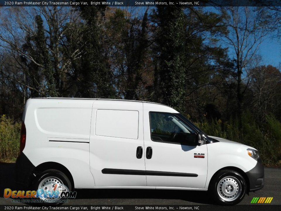 2020 Ram ProMaster City Tradesman Cargo Van Bright White / Black Photo #5