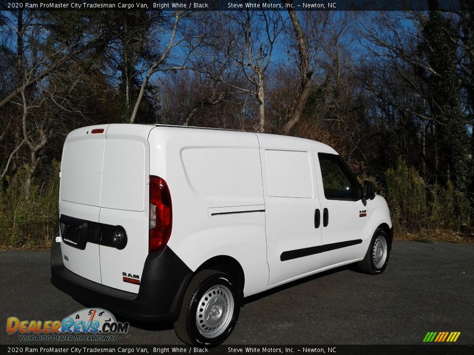 2020 Ram ProMaster City Tradesman Cargo Van Bright White / Black Photo #6
