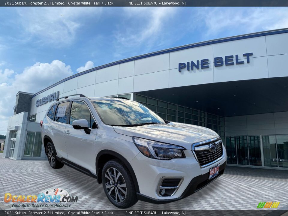 2021 Subaru Forester 2.5i Limited Crystal White Pearl / Black Photo #1