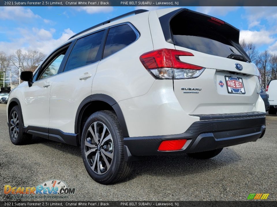 2021 Subaru Forester 2.5i Limited Crystal White Pearl / Black Photo #6