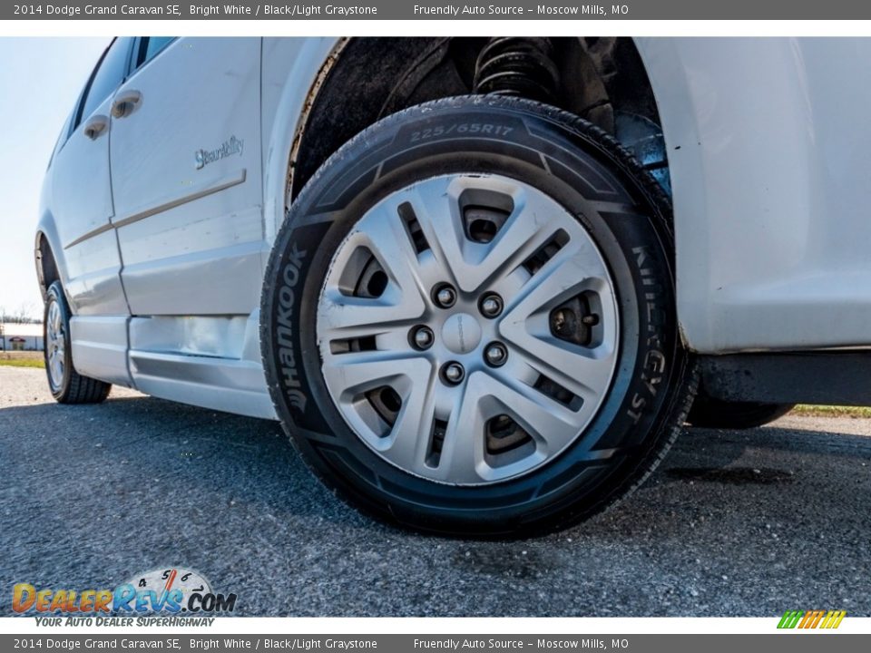 2014 Dodge Grand Caravan SE Bright White / Black/Light Graystone Photo #2