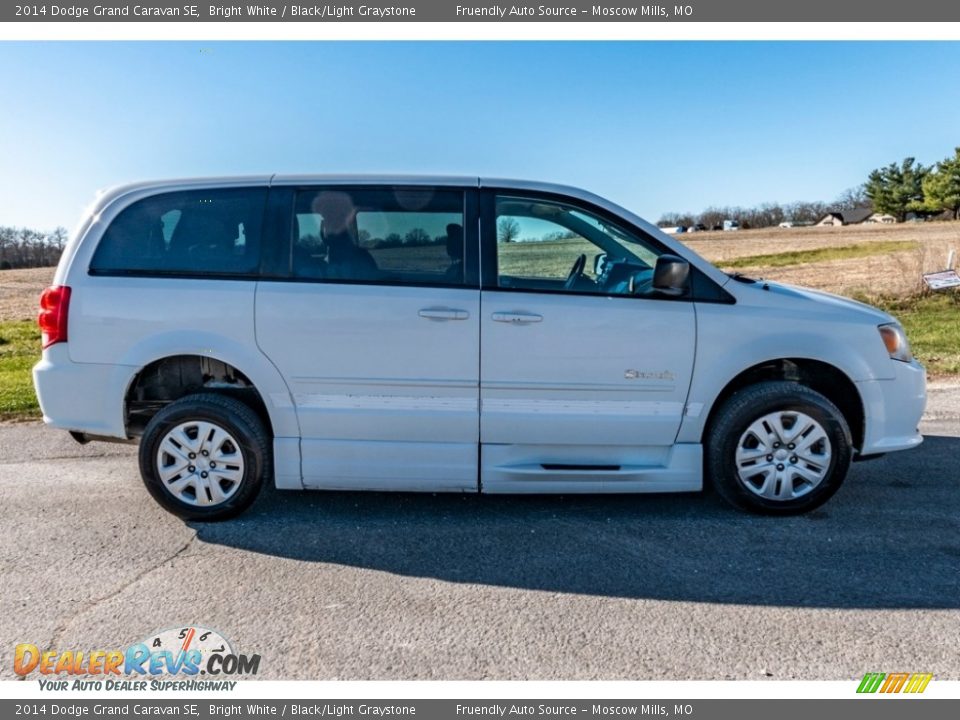 2014 Dodge Grand Caravan SE Bright White / Black/Light Graystone Photo #3