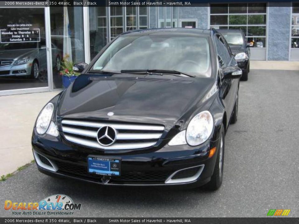 2006 Mercedes-Benz R 350 4Matic Black / Black Photo #1