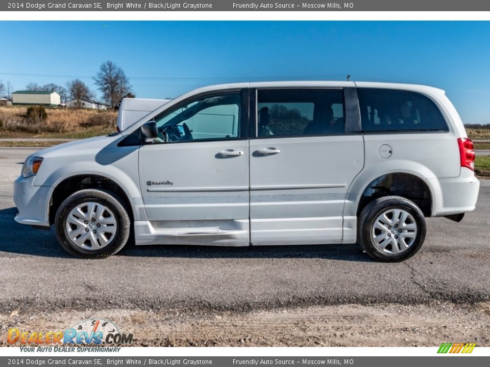 2014 Dodge Grand Caravan SE Bright White / Black/Light Graystone Photo #7