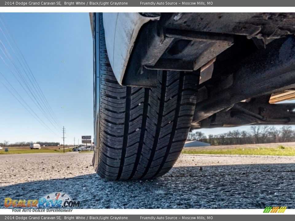 2014 Dodge Grand Caravan SE Bright White / Black/Light Graystone Photo #12