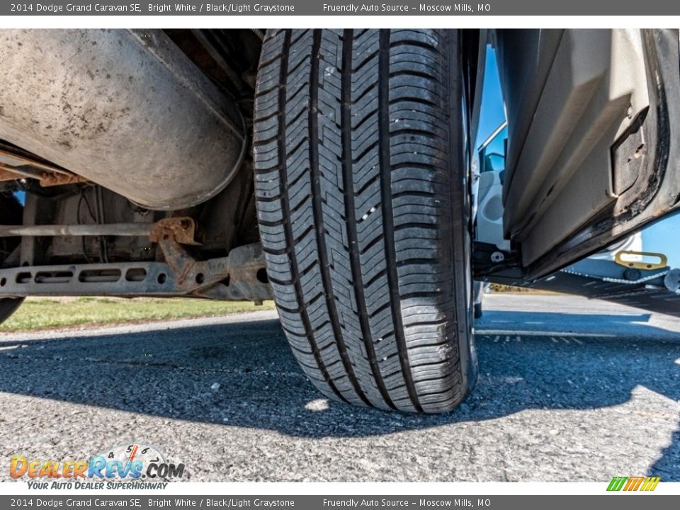 2014 Dodge Grand Caravan SE Bright White / Black/Light Graystone Photo #13