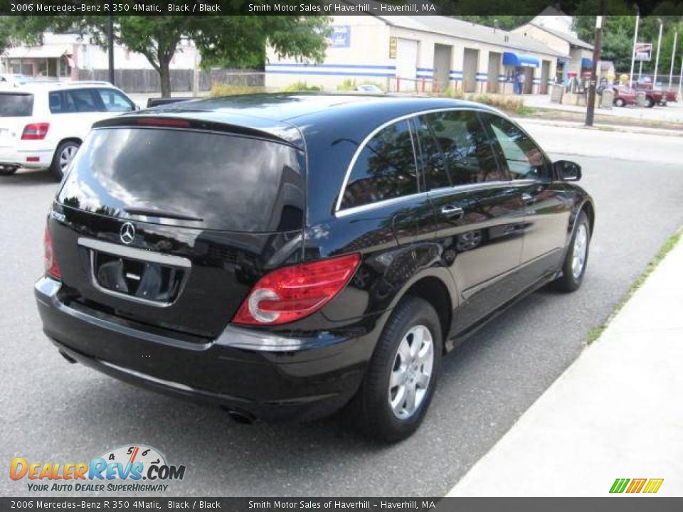 2006 Mercedes-Benz R 350 4Matic Black / Black Photo #3