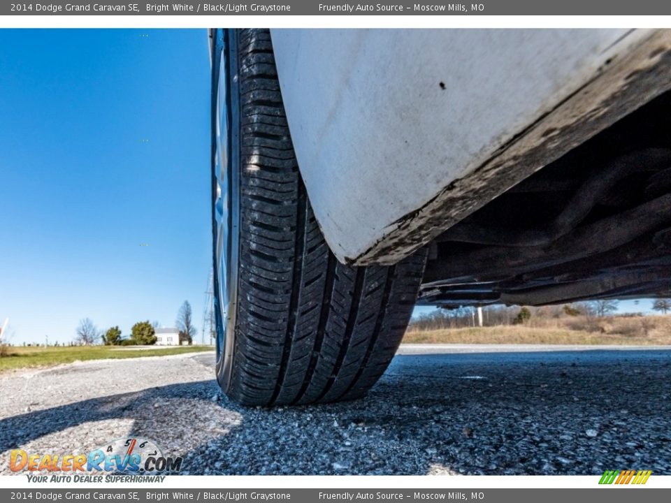 2014 Dodge Grand Caravan SE Bright White / Black/Light Graystone Photo #16