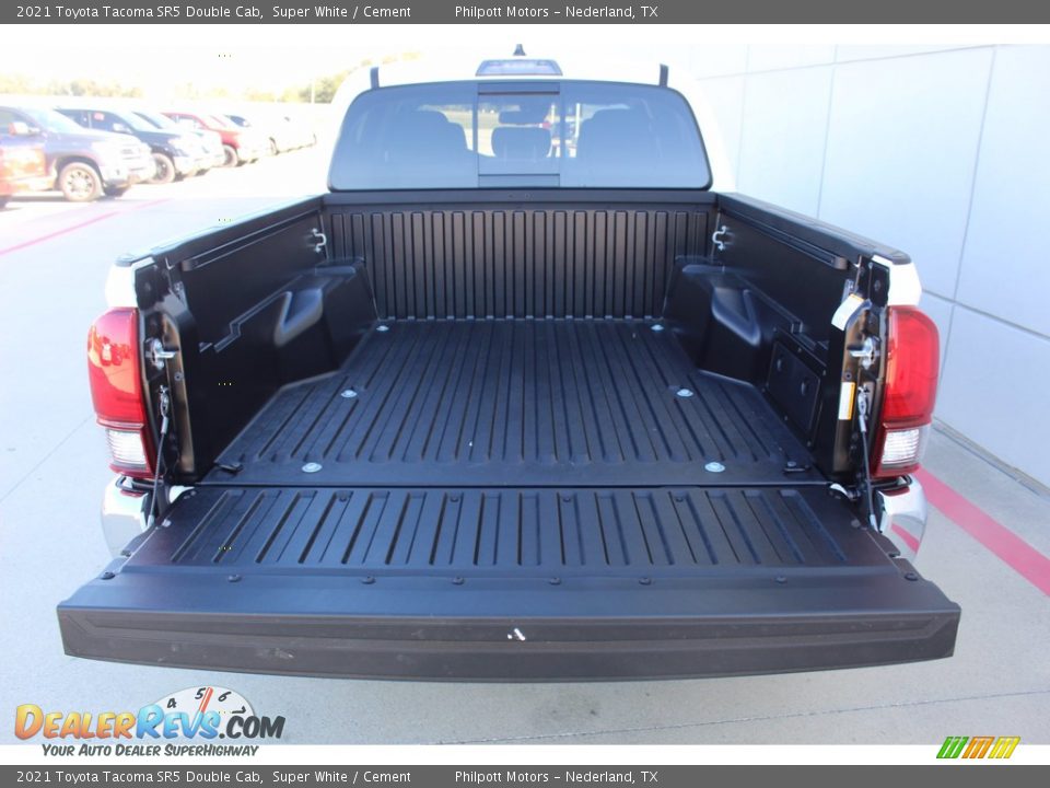 2021 Toyota Tacoma SR5 Double Cab Super White / Cement Photo #22