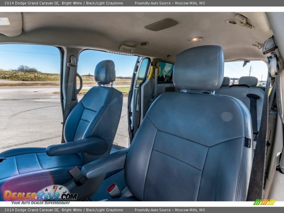 2014 Dodge Grand Caravan SE Bright White / Black/Light Graystone Photo #18