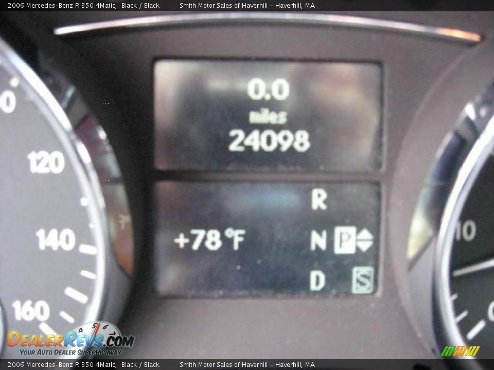2006 Mercedes-Benz R 350 4Matic Black / Black Photo #5