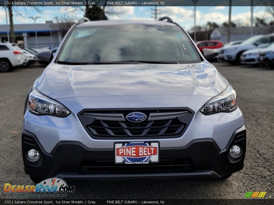 2021 Subaru Crosstrek Sport Ice Silver Metallic / Gray Photo #3