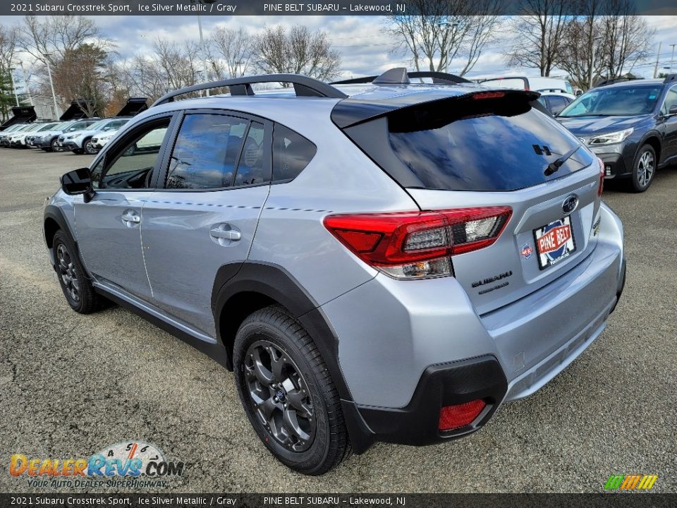 2021 Subaru Crosstrek Sport Ice Silver Metallic / Gray Photo #6