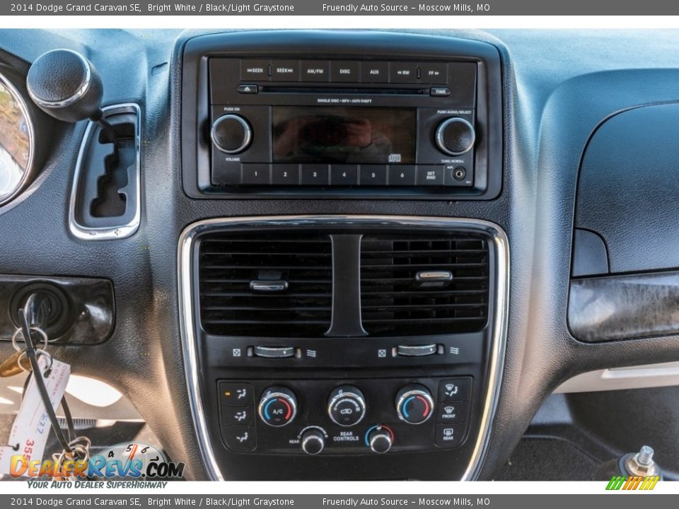 2014 Dodge Grand Caravan SE Bright White / Black/Light Graystone Photo #31