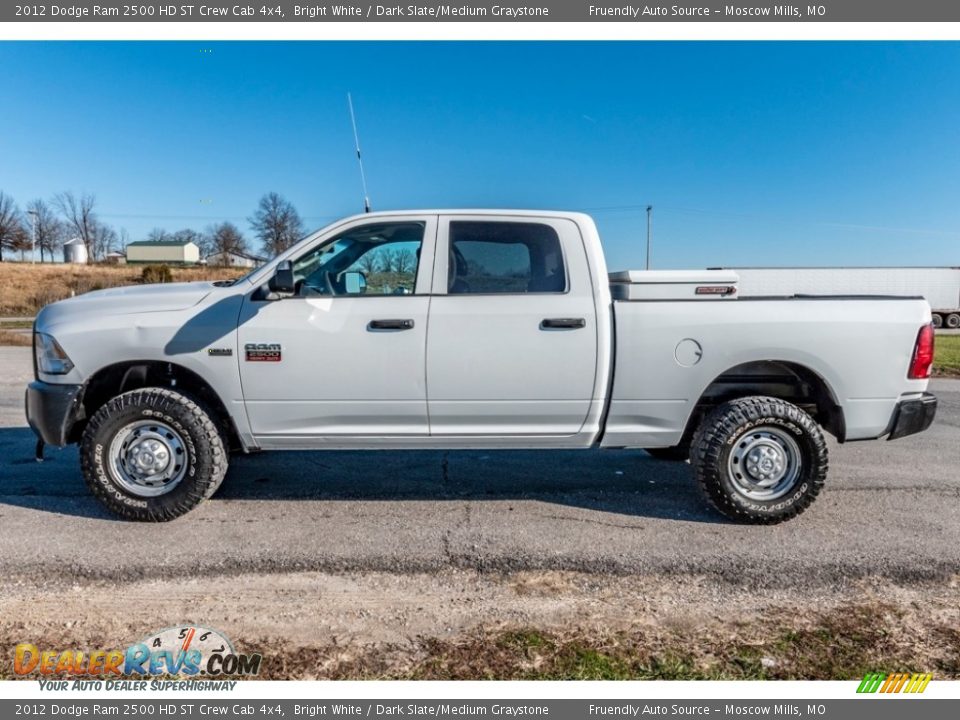 2012 Dodge Ram 2500 HD ST Crew Cab 4x4 Bright White / Dark Slate/Medium Graystone Photo #7