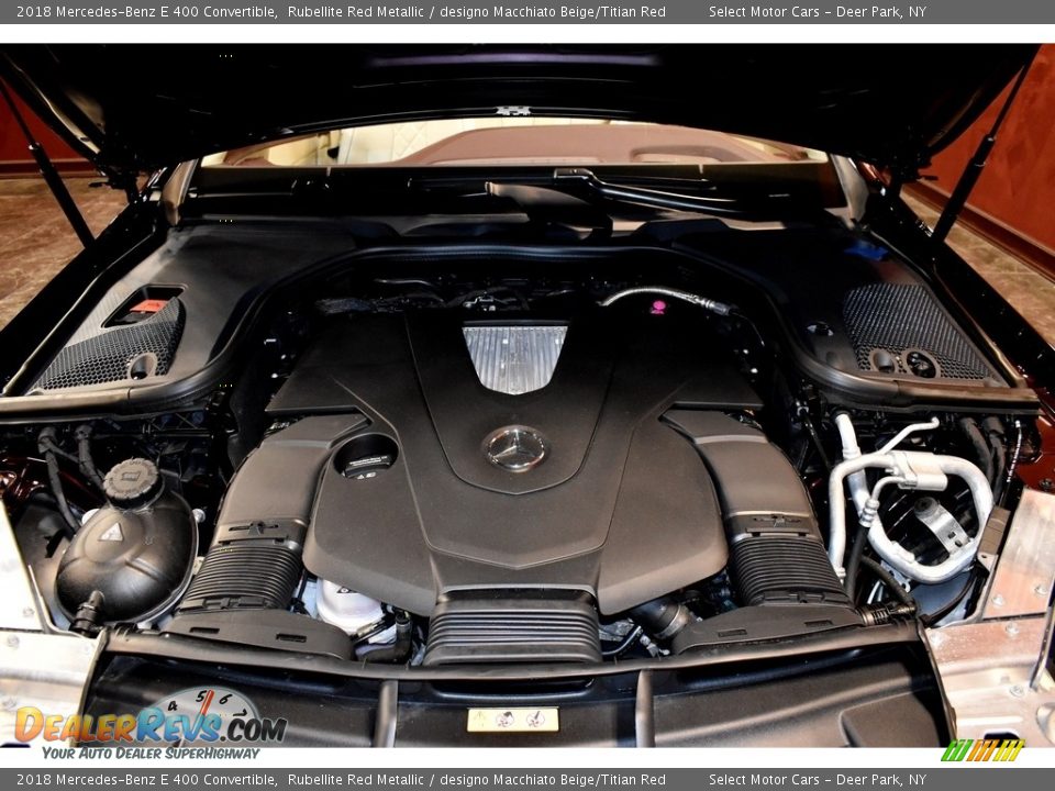 2018 Mercedes-Benz E 400 Convertible 3.0 Liter Turbocharged DOHC 24-Valve VVT V6 Engine Photo #20