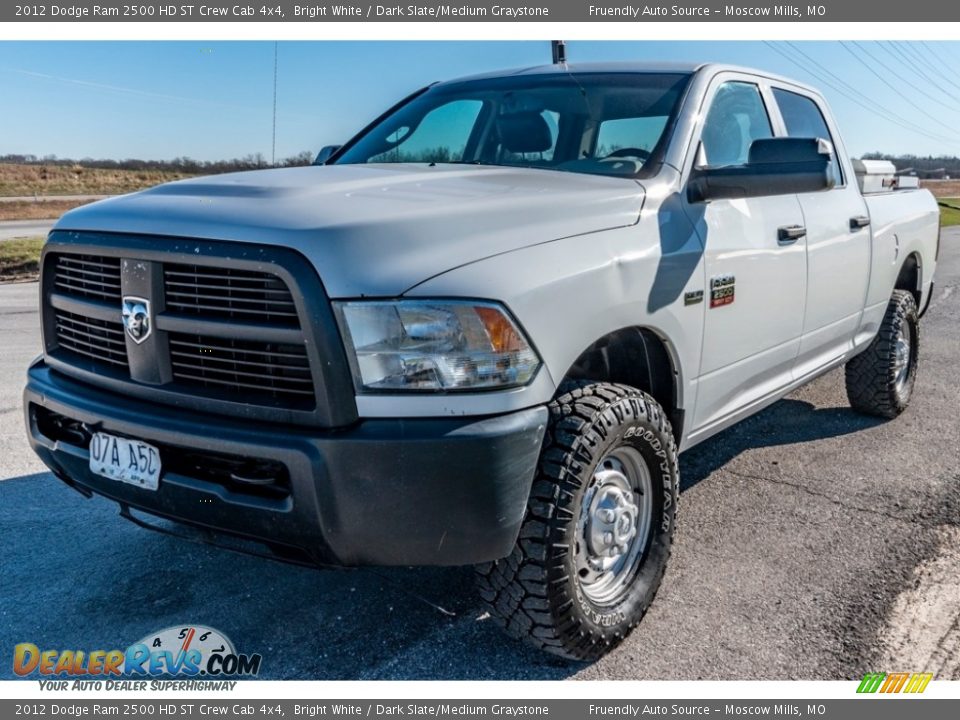 2012 Dodge Ram 2500 HD ST Crew Cab 4x4 Bright White / Dark Slate/Medium Graystone Photo #8