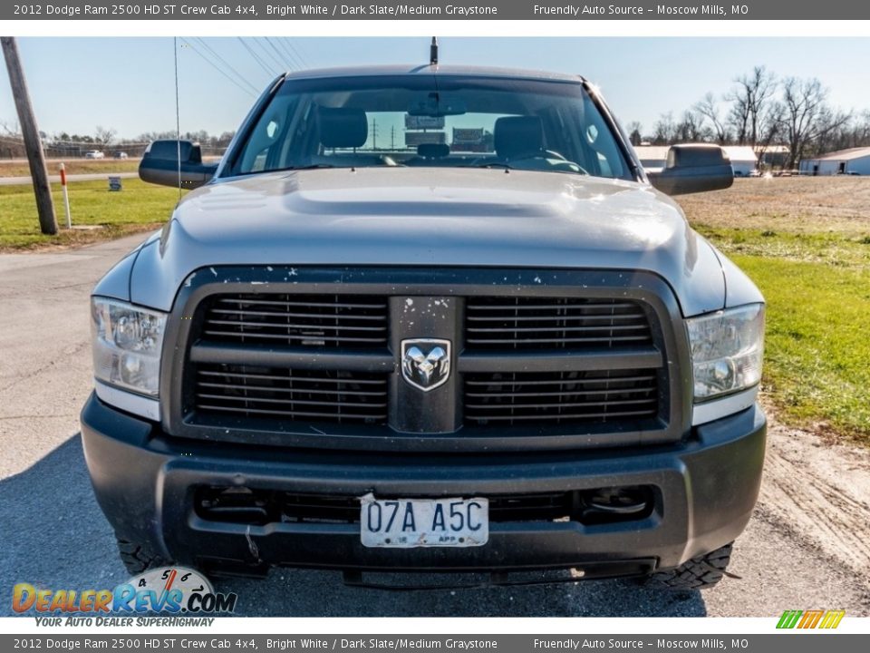 2012 Dodge Ram 2500 HD ST Crew Cab 4x4 Bright White / Dark Slate/Medium Graystone Photo #9