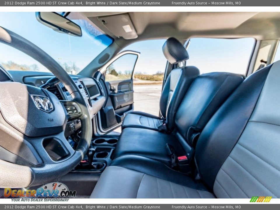 2012 Dodge Ram 2500 HD ST Crew Cab 4x4 Bright White / Dark Slate/Medium Graystone Photo #19