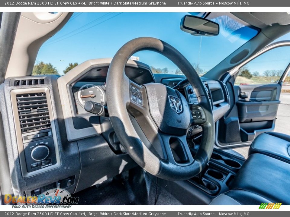 2012 Dodge Ram 2500 HD ST Crew Cab 4x4 Bright White / Dark Slate/Medium Graystone Photo #20