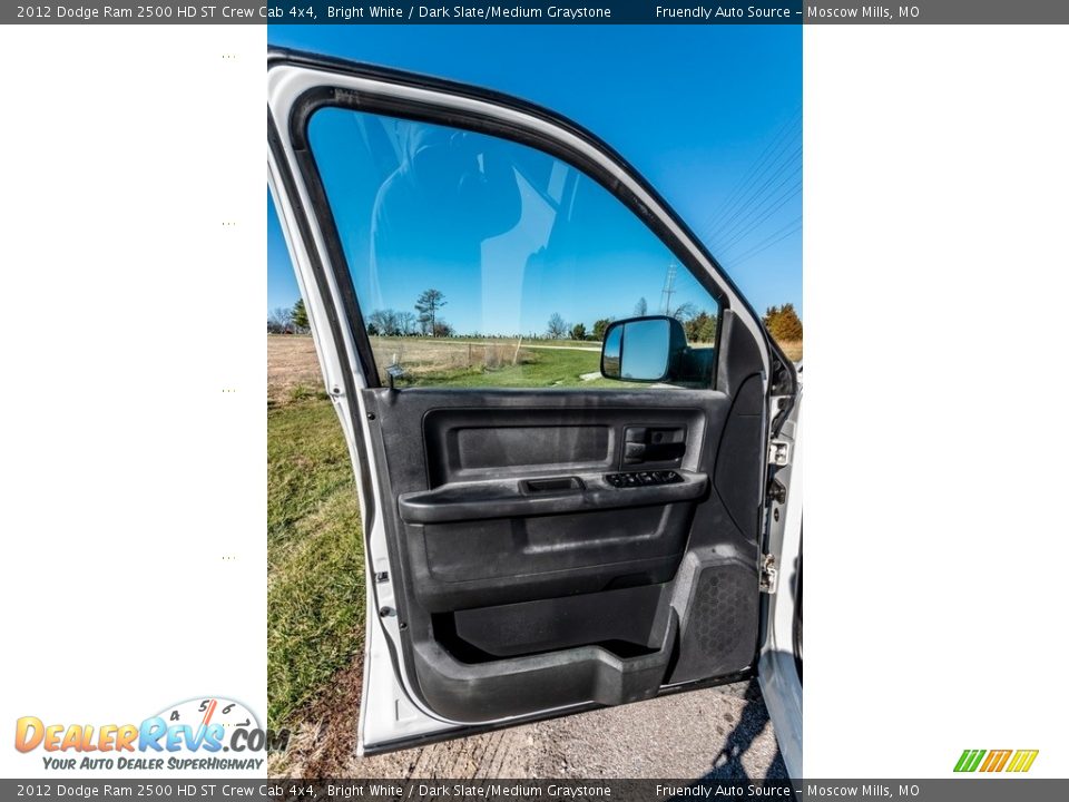 2012 Dodge Ram 2500 HD ST Crew Cab 4x4 Bright White / Dark Slate/Medium Graystone Photo #21