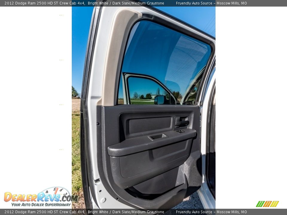 2012 Dodge Ram 2500 HD ST Crew Cab 4x4 Bright White / Dark Slate/Medium Graystone Photo #22