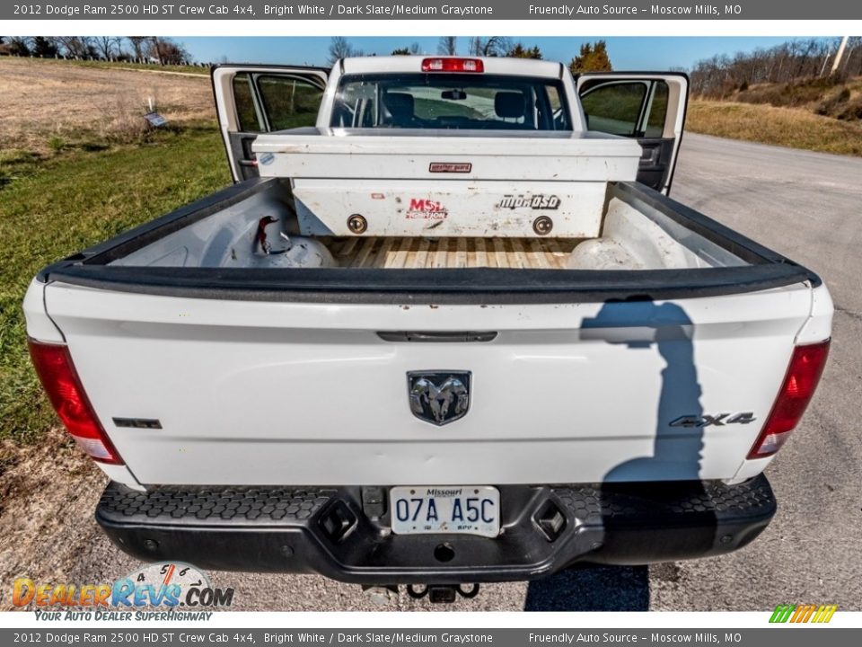 2012 Dodge Ram 2500 HD ST Crew Cab 4x4 Bright White / Dark Slate/Medium Graystone Photo #25