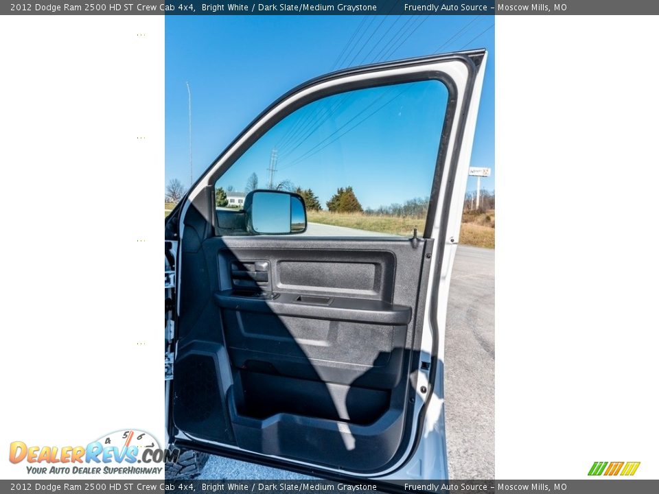 2012 Dodge Ram 2500 HD ST Crew Cab 4x4 Bright White / Dark Slate/Medium Graystone Photo #29