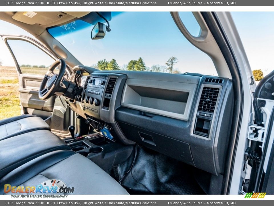 2012 Dodge Ram 2500 HD ST Crew Cab 4x4 Bright White / Dark Slate/Medium Graystone Photo #30
