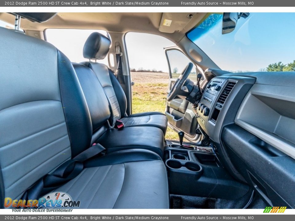 2012 Dodge Ram 2500 HD ST Crew Cab 4x4 Bright White / Dark Slate/Medium Graystone Photo #31