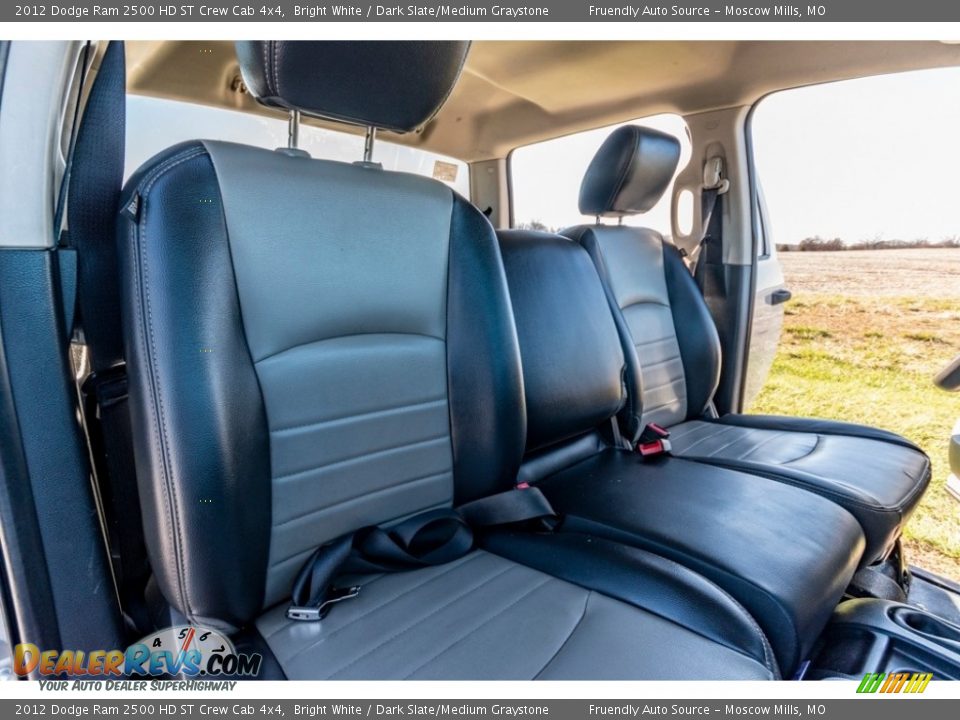 2012 Dodge Ram 2500 HD ST Crew Cab 4x4 Bright White / Dark Slate/Medium Graystone Photo #32