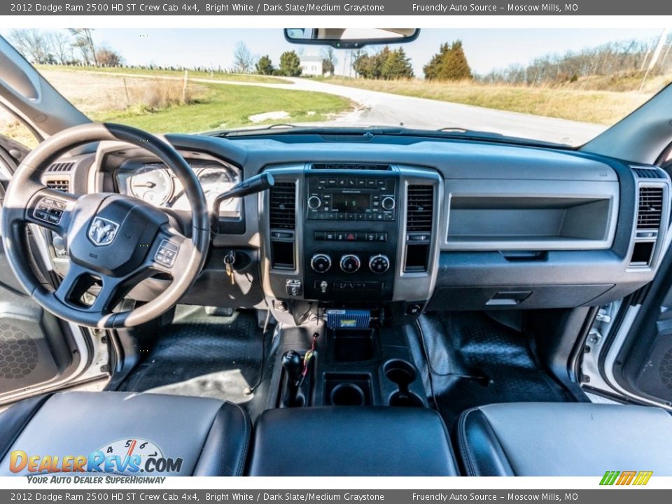 2012 Dodge Ram 2500 HD ST Crew Cab 4x4 Bright White / Dark Slate/Medium Graystone Photo #33