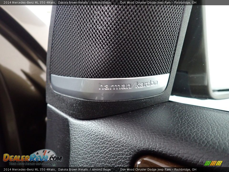 2014 Mercedes-Benz ML 350 4Matic Dakota Brown Metallic / Almond Beige Photo #4