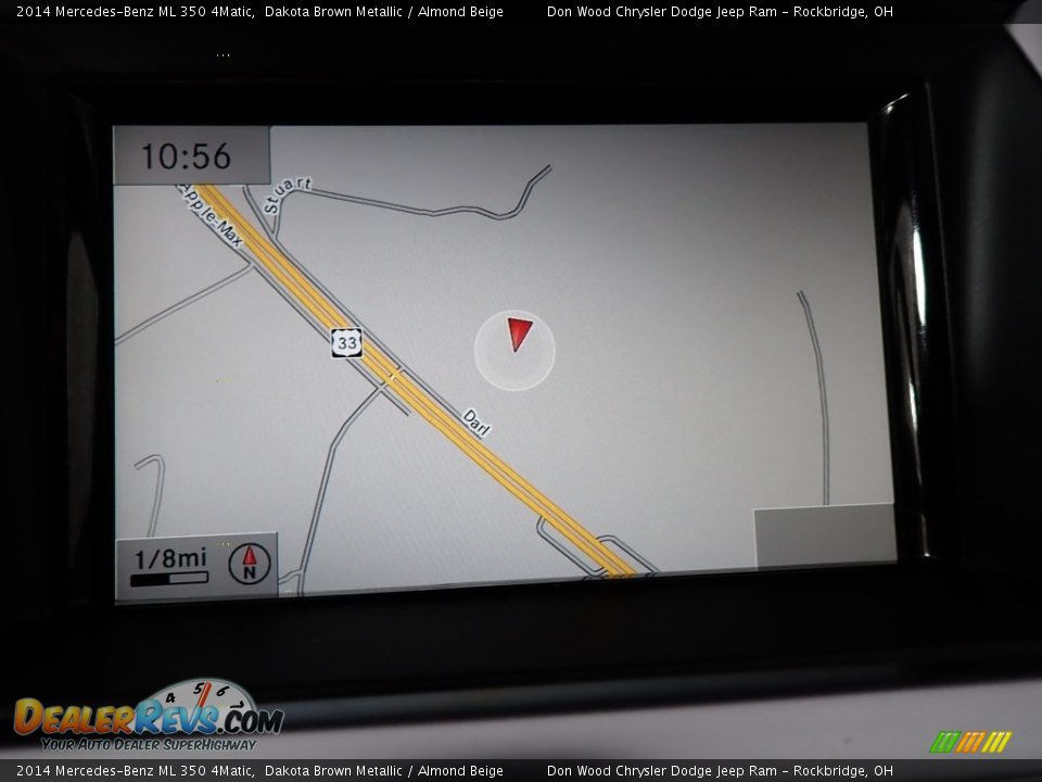 2014 Mercedes-Benz ML 350 4Matic Dakota Brown Metallic / Almond Beige Photo #5