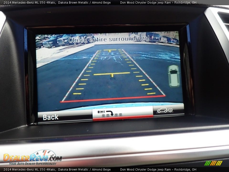 2014 Mercedes-Benz ML 350 4Matic Dakota Brown Metallic / Almond Beige Photo #6