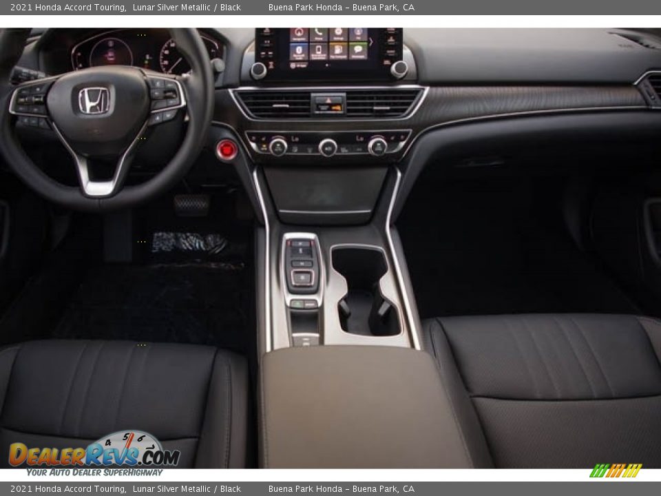 2021 Honda Accord Touring Lunar Silver Metallic / Black Photo #17