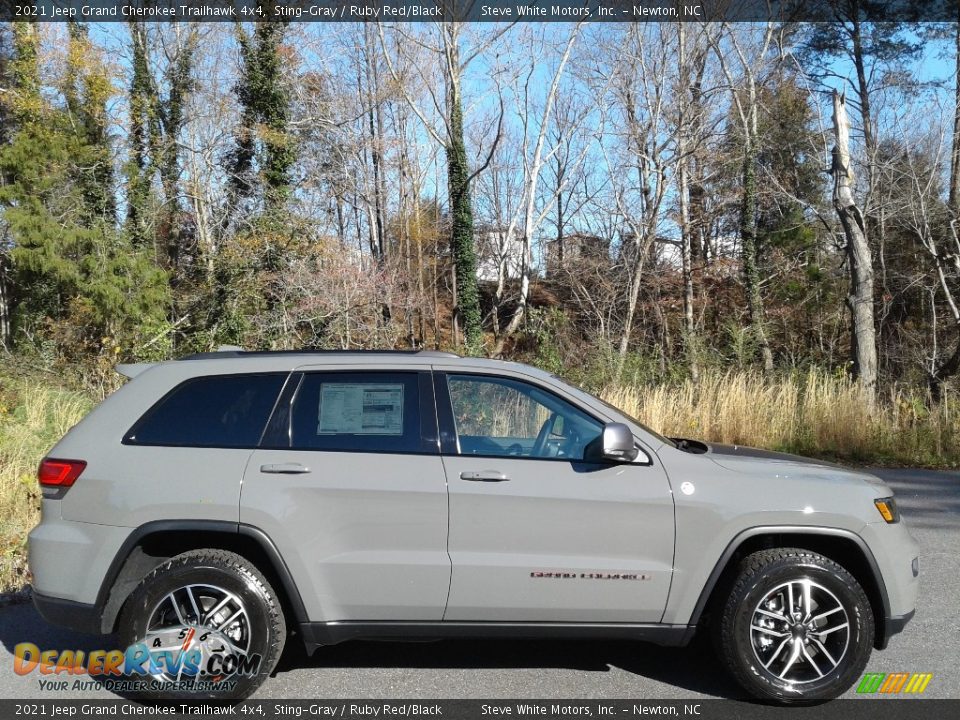 Sting-Gray 2021 Jeep Grand Cherokee Trailhawk 4x4 Photo #5