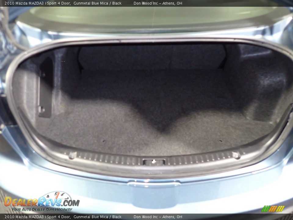 2010 Mazda MAZDA3 i Sport 4 Door Gunmetal Blue Mica / Black Photo #14