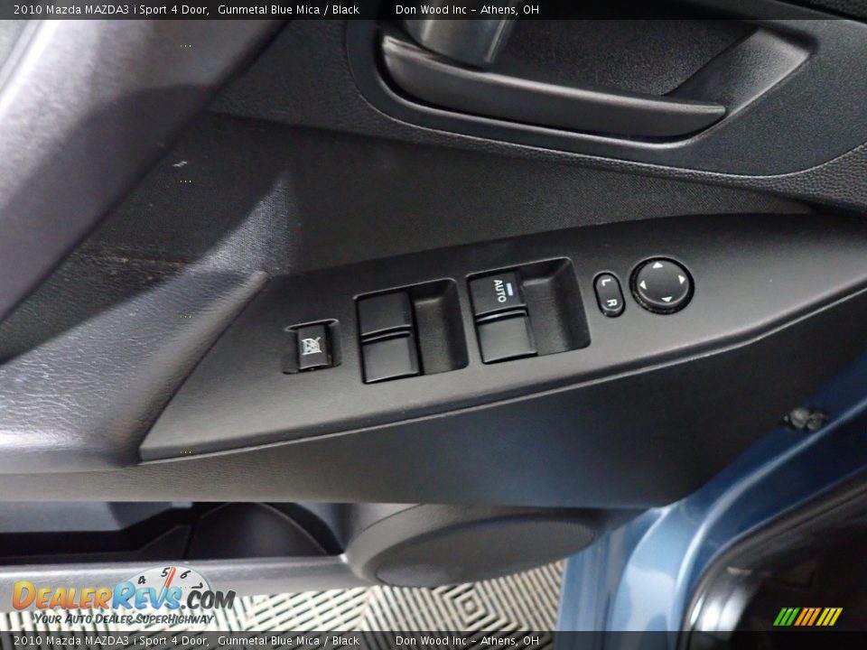 2010 Mazda MAZDA3 i Sport 4 Door Gunmetal Blue Mica / Black Photo #20