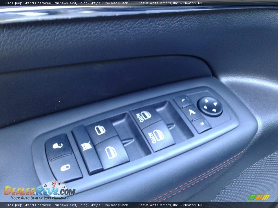 2021 Jeep Grand Cherokee Trailhawk 4x4 Sting-Gray / Ruby Red/Black Photo #11
