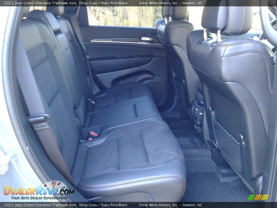 2021 Jeep Grand Cherokee Trailhawk 4x4 Sting-Gray / Ruby Red/Black Photo #17