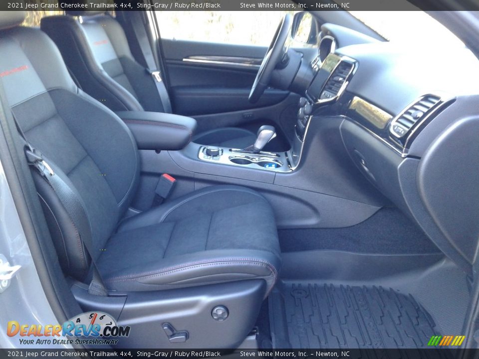 2021 Jeep Grand Cherokee Trailhawk 4x4 Sting-Gray / Ruby Red/Black Photo #18