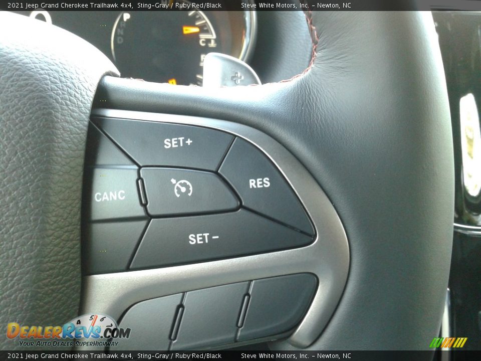 2021 Jeep Grand Cherokee Trailhawk 4x4 Steering Wheel Photo #21