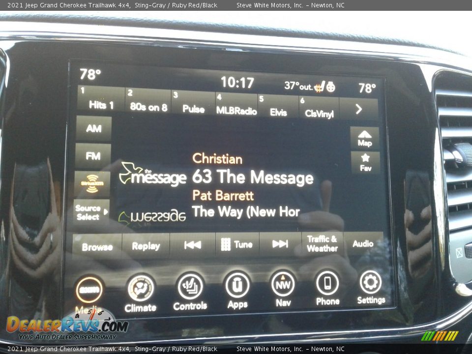 2021 Jeep Grand Cherokee Trailhawk 4x4 Sting-Gray / Ruby Red/Black Photo #23