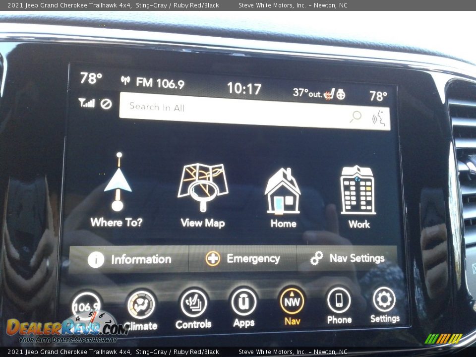 2021 Jeep Grand Cherokee Trailhawk 4x4 Sting-Gray / Ruby Red/Black Photo #24